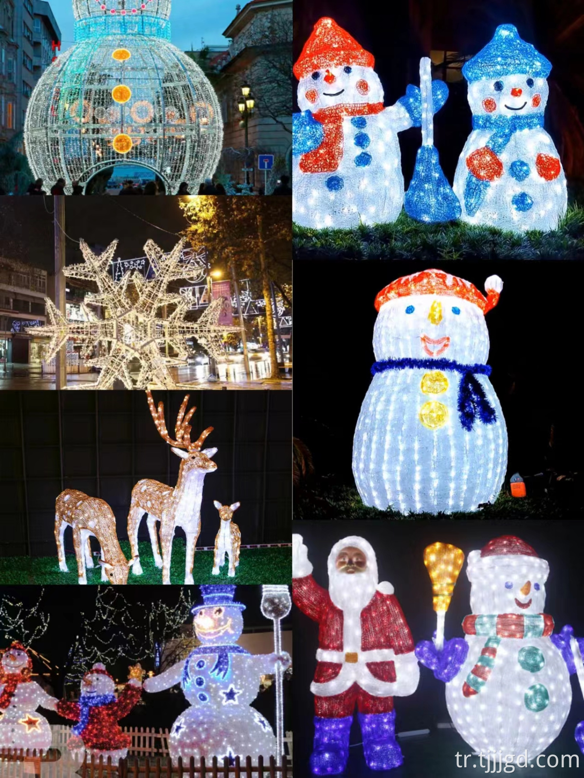 Christmas Rope Light Motifs